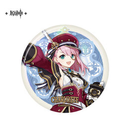 Genshin Impact Court of Fontaine Series Chara Can Badge