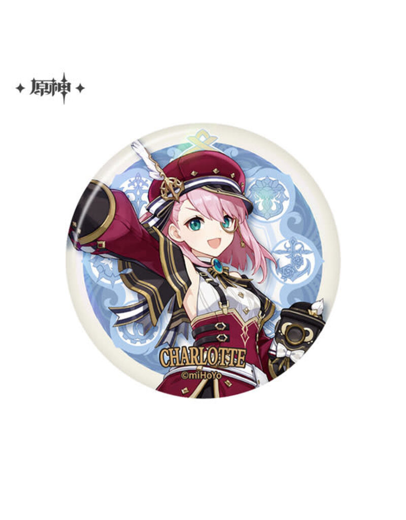 Genshin Impact Court of Fontaine Series Chara Can Badge