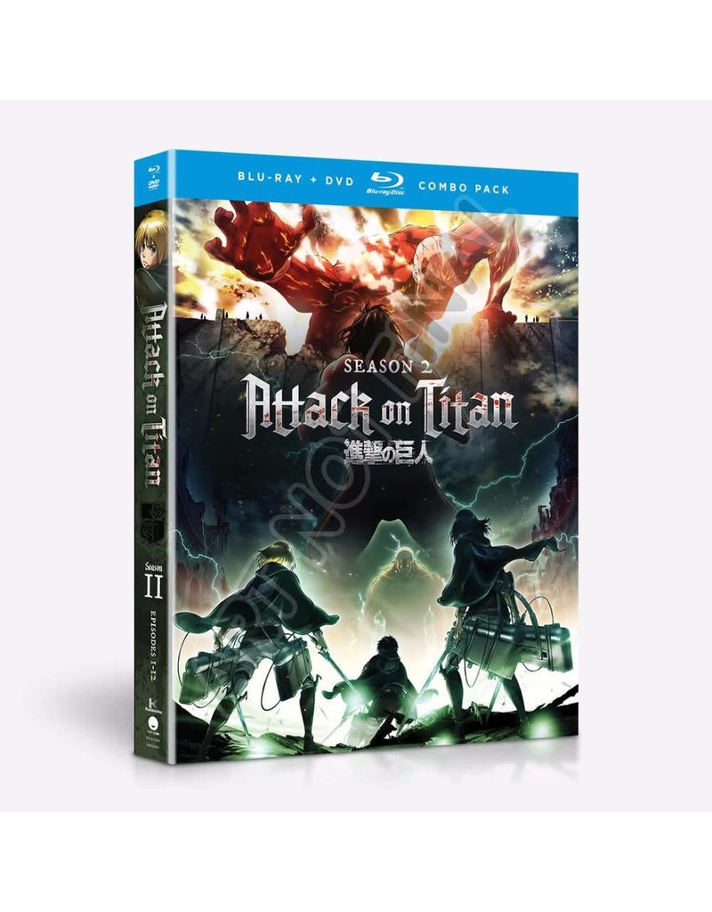 Crunchyroll Ent Attack on Titan Season 2 Blu-Ray/DVD