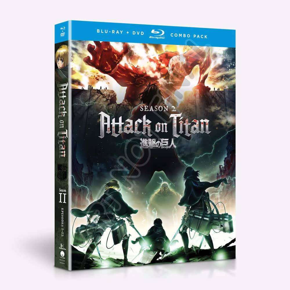 Attack on TITAN Season 2 Anime DVD FUNimation Factory for sale online