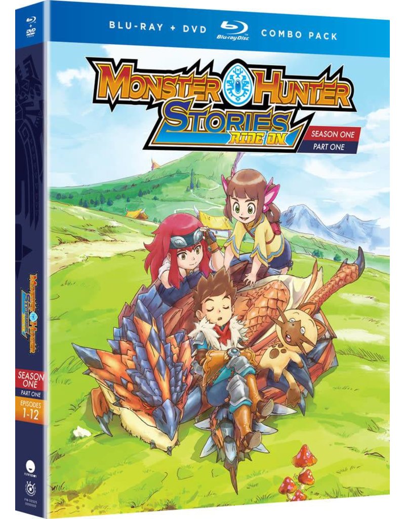 Funimation Entertainment Monster Hunter Stories Ride On Season 1 Part 1  Blu-Ray/DVD