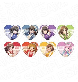 Idolm@ster Cinderella Girls Aqua City Heart Can Badge