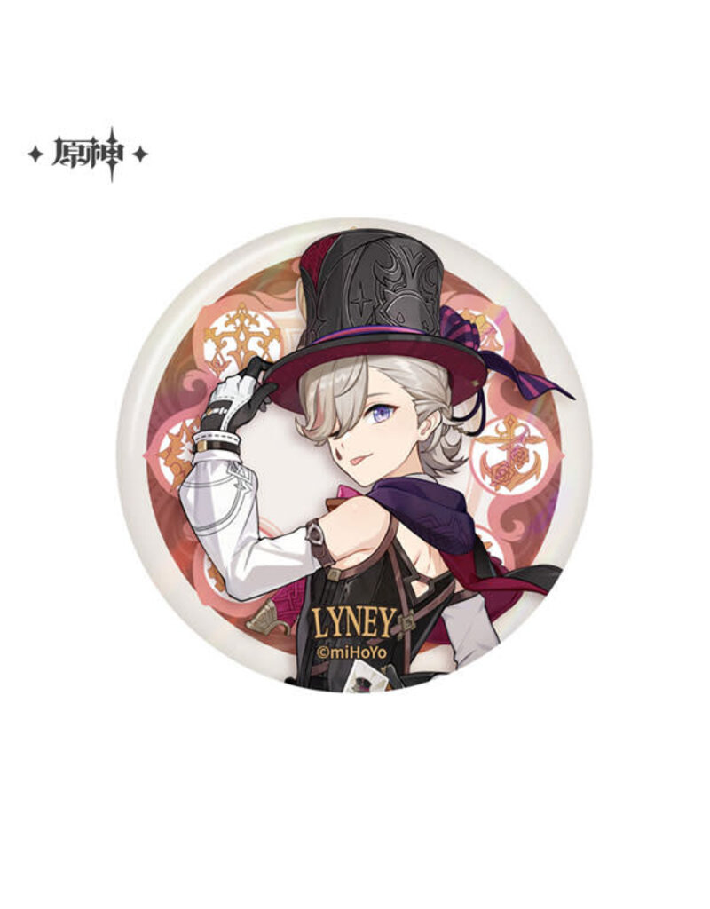 Genshin Impact Court of Fontaine Series Chara Can Badge