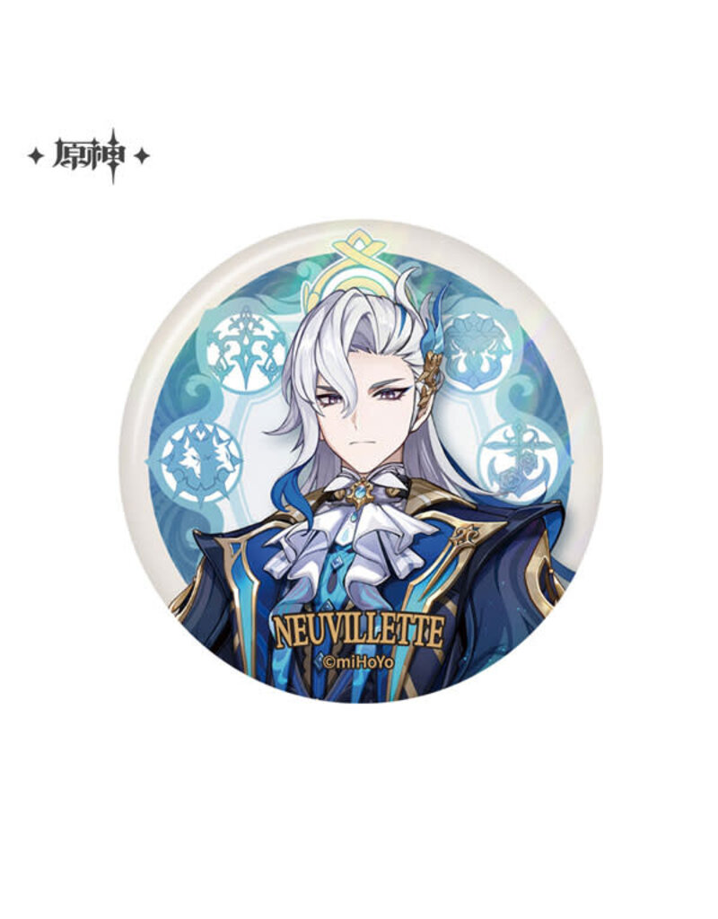 Genshin Impact Court of Fontaine Series Chara Can Badge