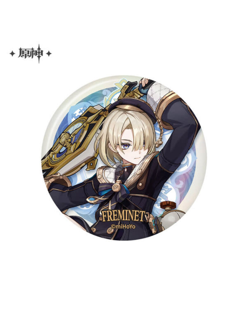 Genshin Impact Court of Fontaine Series Chara Can Badge