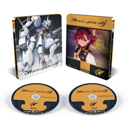 Crunchyroll Ent Mobile Suit Gundam the Witch from Mercury Season 1 Blu-ray Steelbook