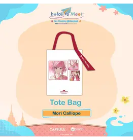 Cover Corp Mori Calliope Hololive Meet Bangkok Tote Bag