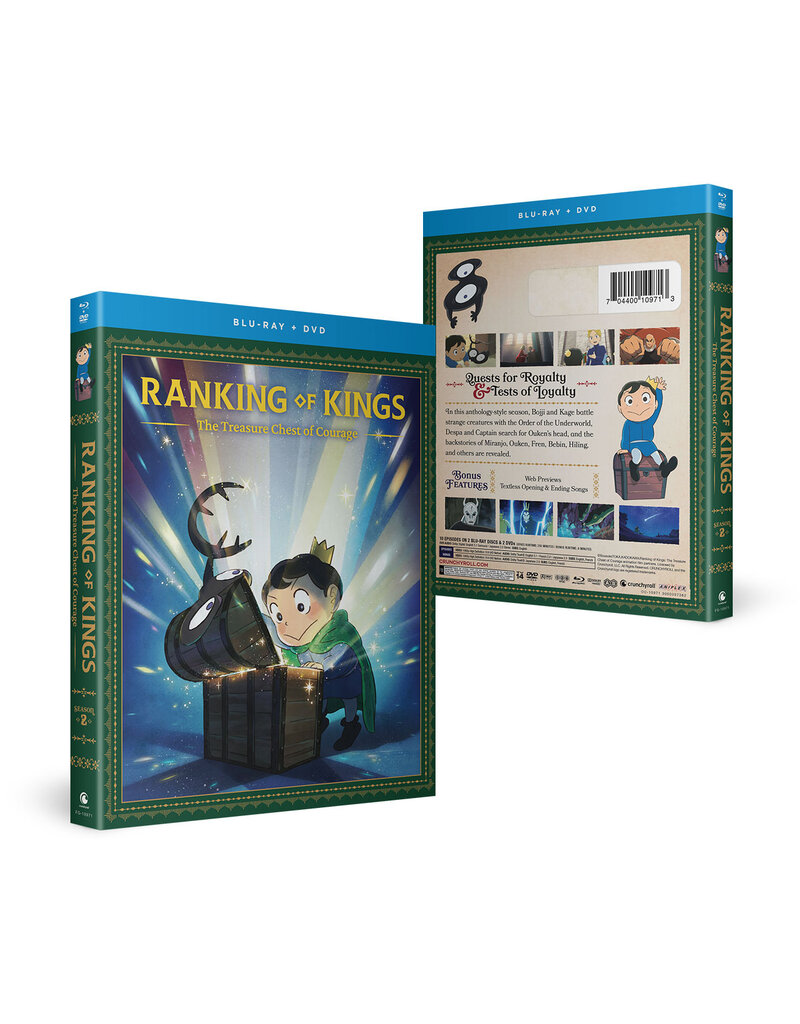 Crunchyroll Ent Ranking of Kings Season 2 Blu-ray/DVD