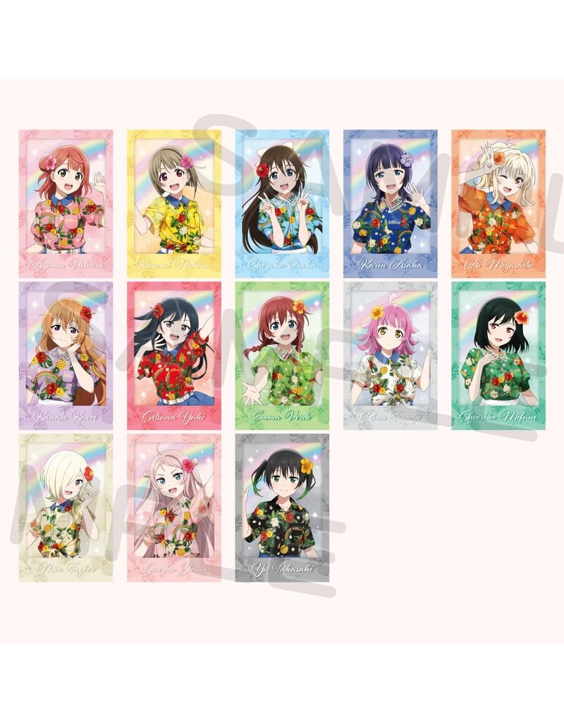 Love Live! Nijigasaki HS Idol Club 7th Live! New Tokimeki Land Trading Polaroid