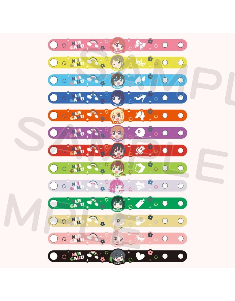 Love Live! Nijigasaki HS Idol Club 7th Live! New Tokimeki Land Rubber Wristband