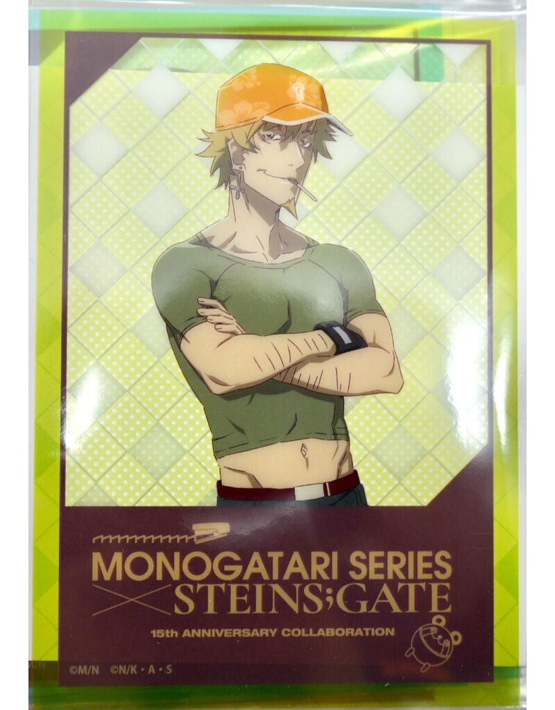 Monogatari Series x Steins;Gate Animax+ Collab Clear Card (Monogatari)