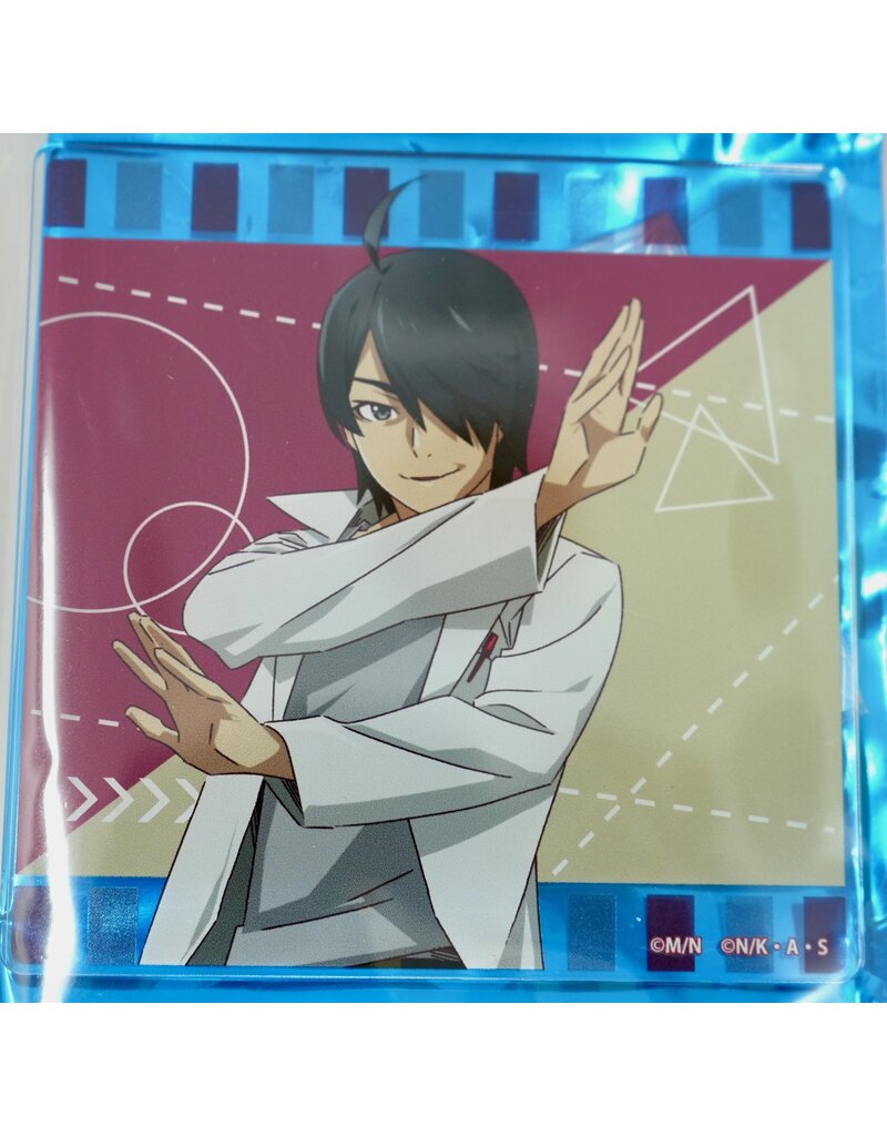 Monogatari Series x Steins;Gate Animax+ Collab Acrylic Coaster (Monogatari)
