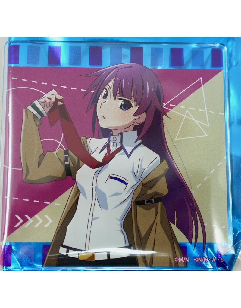 Monogatari Series x Steins;Gate Animax+ Collab Acrylic Coaster (Monogatari)