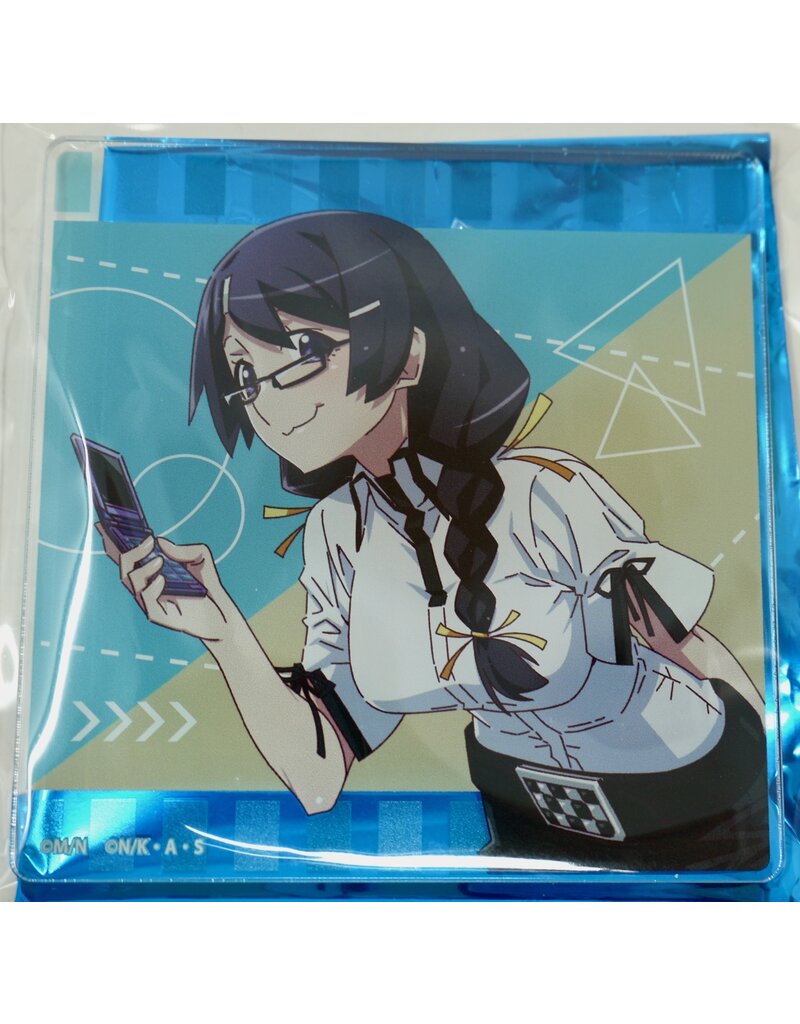 Monogatari Series x Steins;Gate Animax+ Collab Acrylic Coaster (Monogatari)