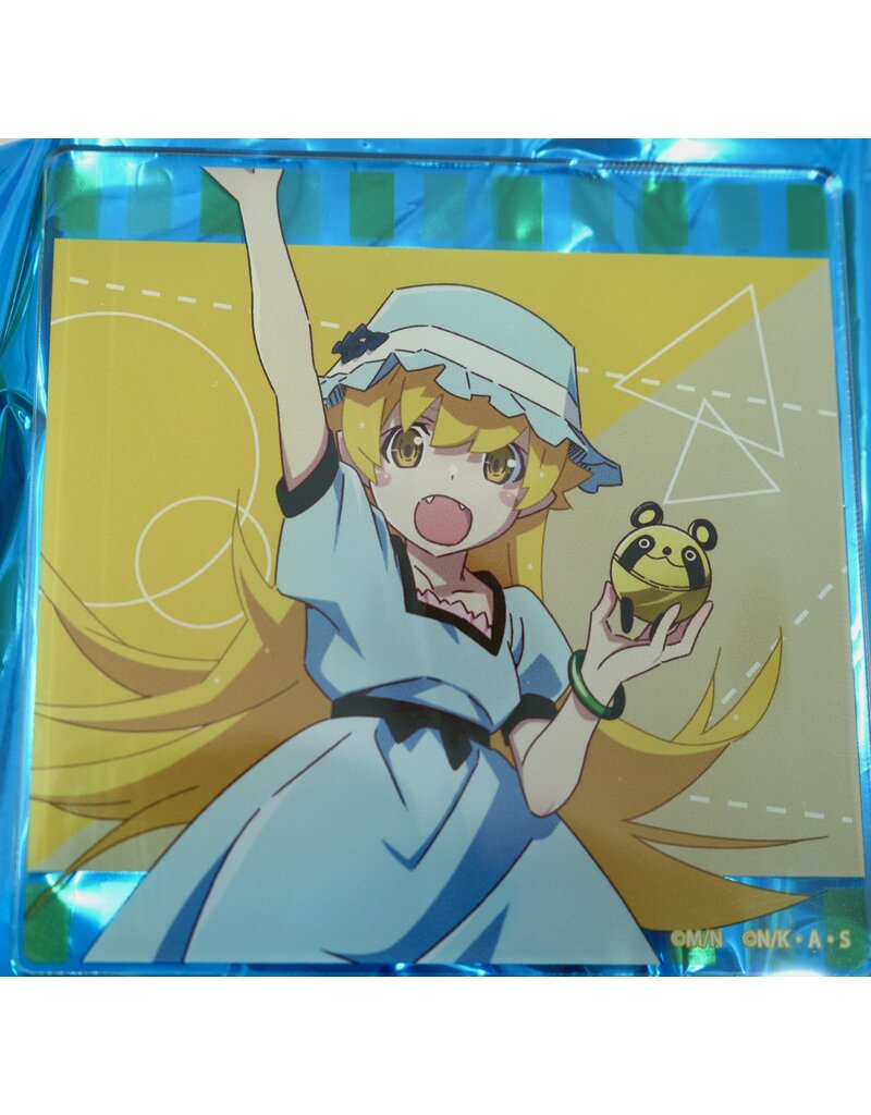 Monogatari Series x Steins;Gate Animax+ Collab Acrylic Coaster (Monogatari)