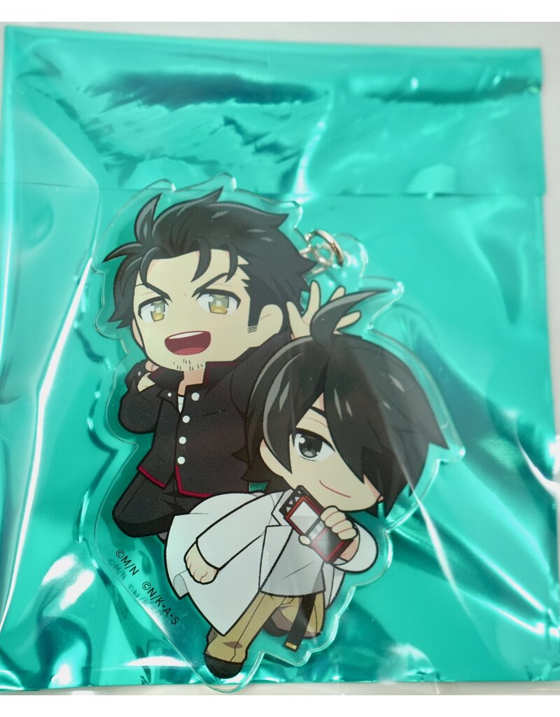 Monogatari Series x Steins;Gate Animax+ Collab Acrylic Keychain