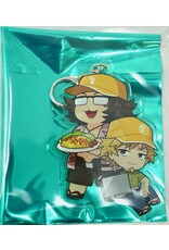 Monogatari Series x Steins;Gate Animax+ Collab Acrylic Keychain