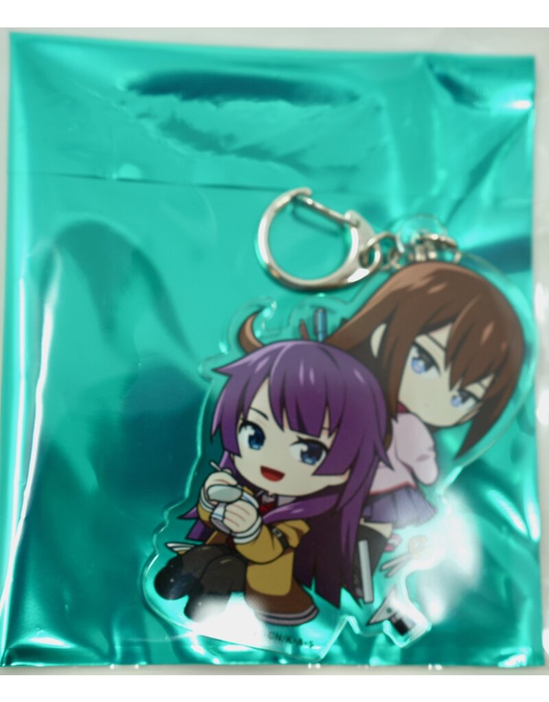Monogatari Series x Steins;Gate Animax+ Collab Acrylic Keychain