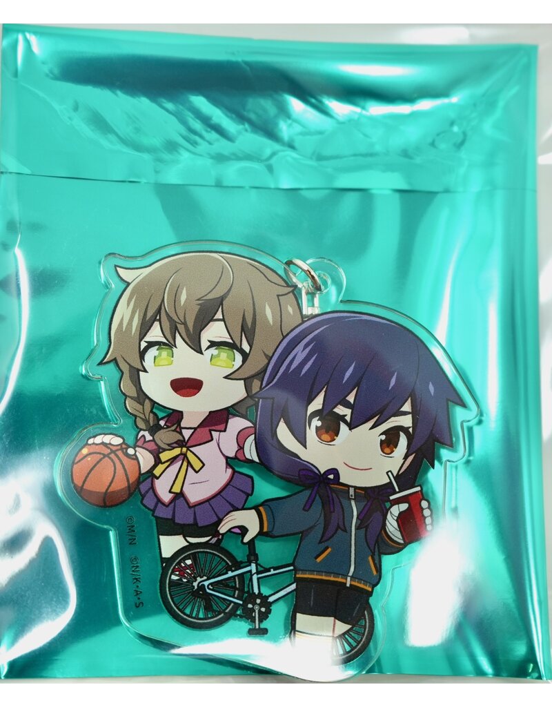 Monogatari Series x Steins;Gate Animax+ Collab Acrylic Keychain