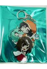 Monogatari Series x Steins;Gate Animax+ Collab Acrylic Keychain