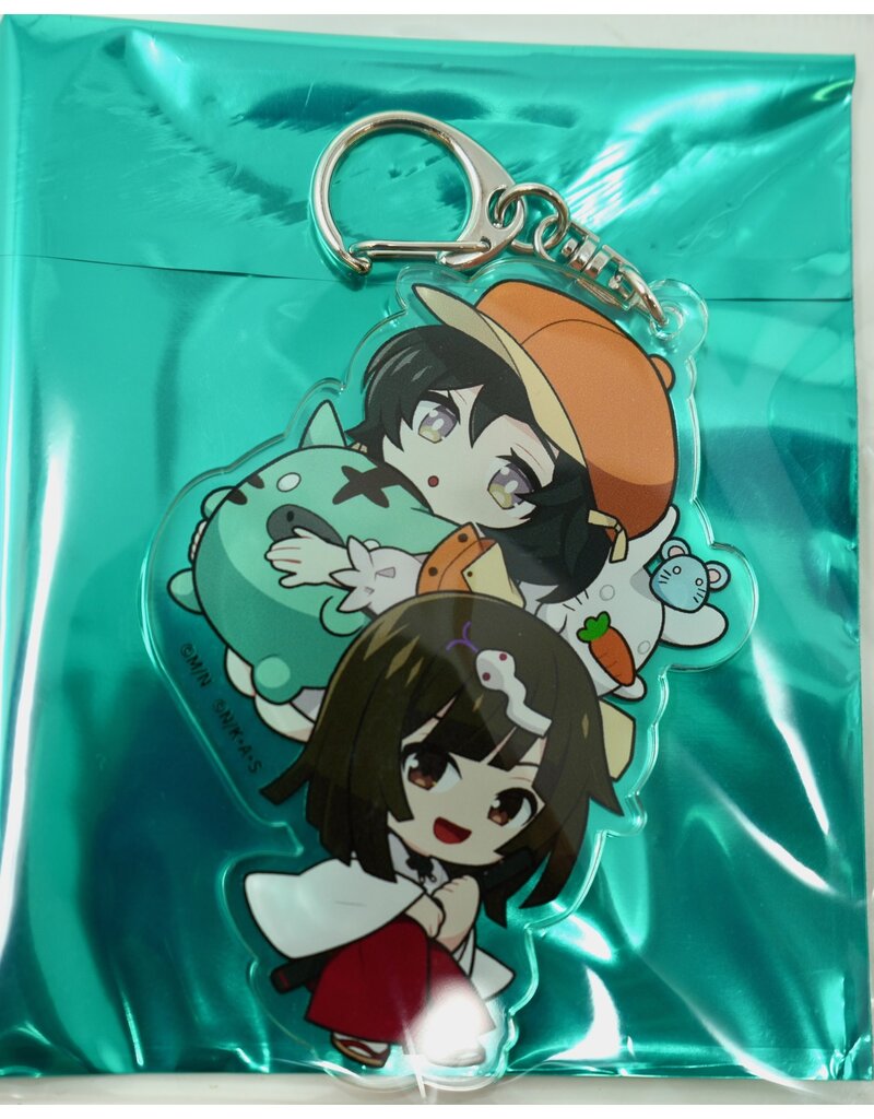 Monogatari Series x Steins;Gate Animax+ Collab Acrylic Keychain
