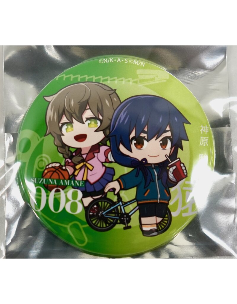Monogatari Series x Steins;Gate Animax+ Collab Can Badge