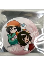 Monogatari Series x Steins;Gate Animax+ Collab Can Badge