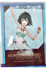 Monogatari Series x Steins;Gate Animax+ Collab Clear Card (Steins;Gate)