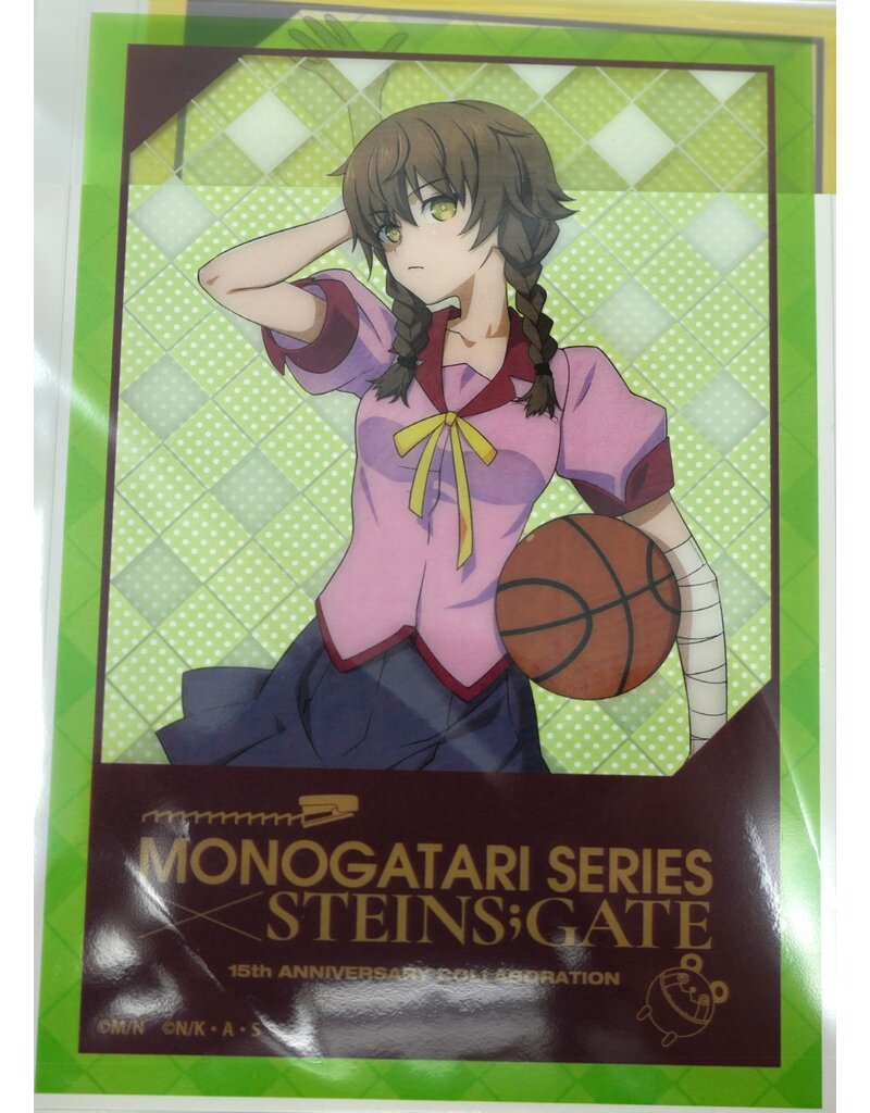 Monogatari Series x Steins;Gate Animax+ Collab Clear Card (Steins;Gate)