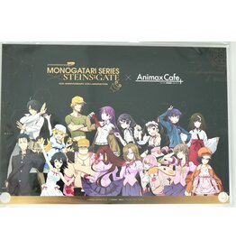 Monogatari Series x Steins;Gate Animax+ Collab Acrylic Panel