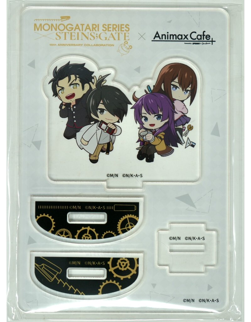 Monogatari Series x Steins;Gate Animax+ Collab Rocking Acrylic A