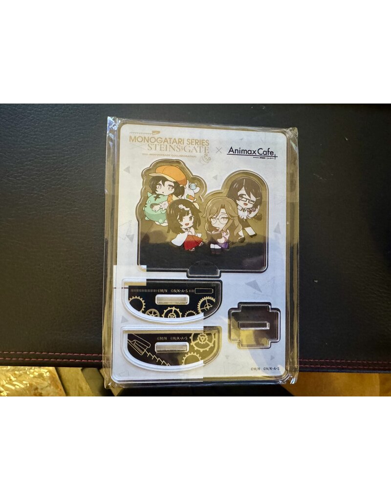 Monogatari Series x Steins;Gate Animax+ Collab Rocking Acrylic B