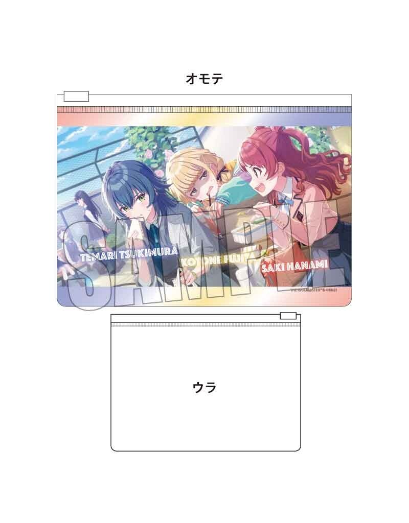 Gakuen Idolm@ster Flat Pouch Tsutaya