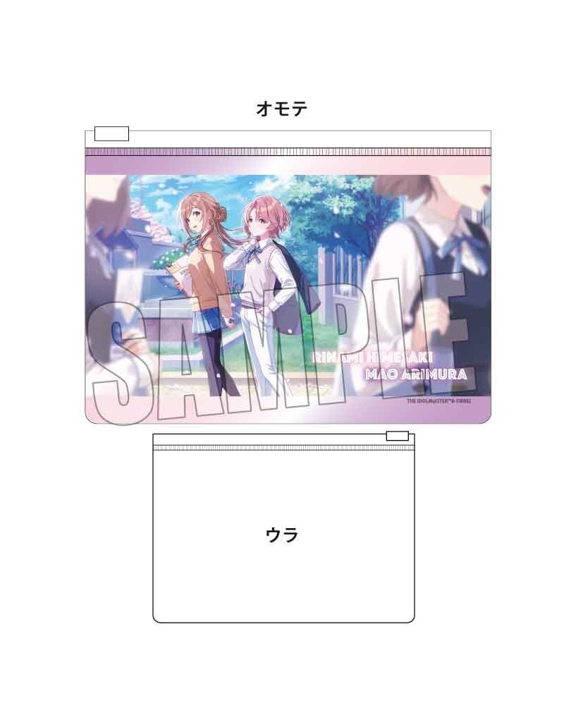 Gakuen Idolm@ster Flat Pouch Tsutaya