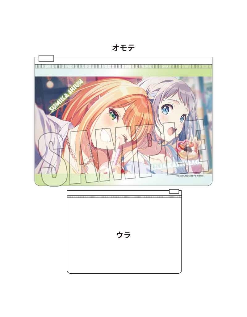 Gakuen Idolm@ster Flat Pouch Tsutaya