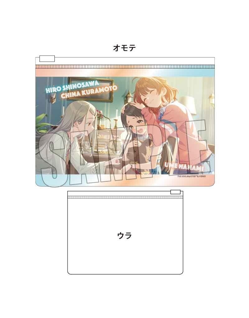 Gakuen Idolm@ster Flat Pouch Tsutaya