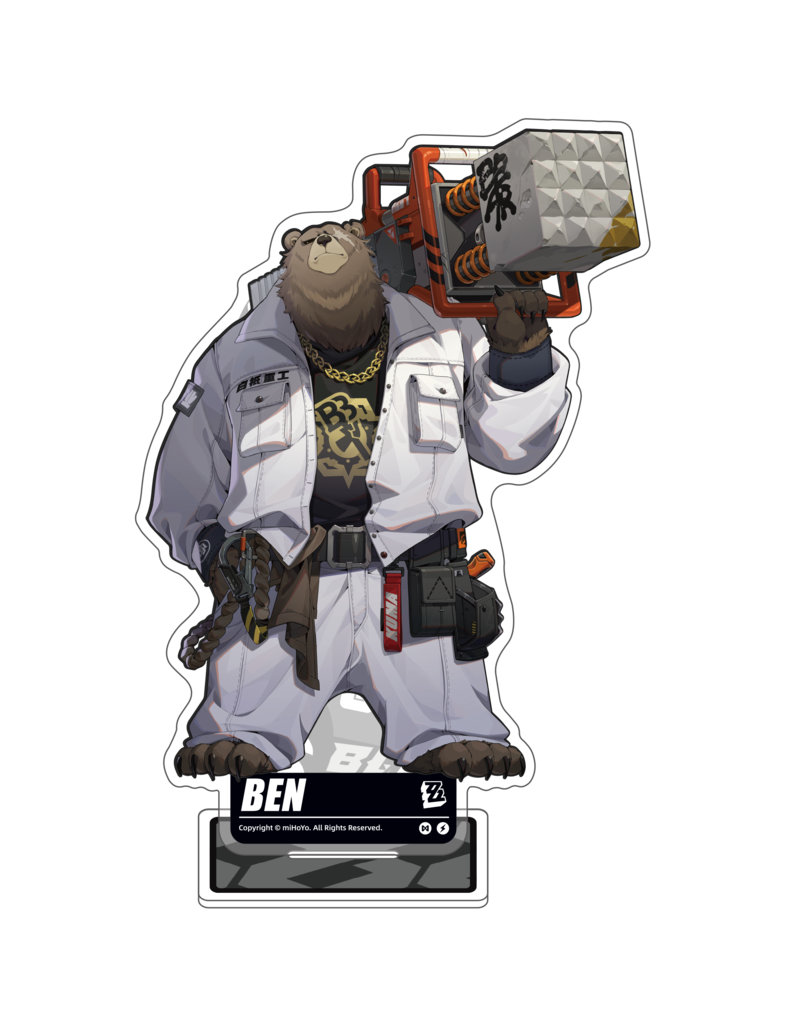 Zenless Zone Zero Belobog Heavy Industries Acrylic Stand