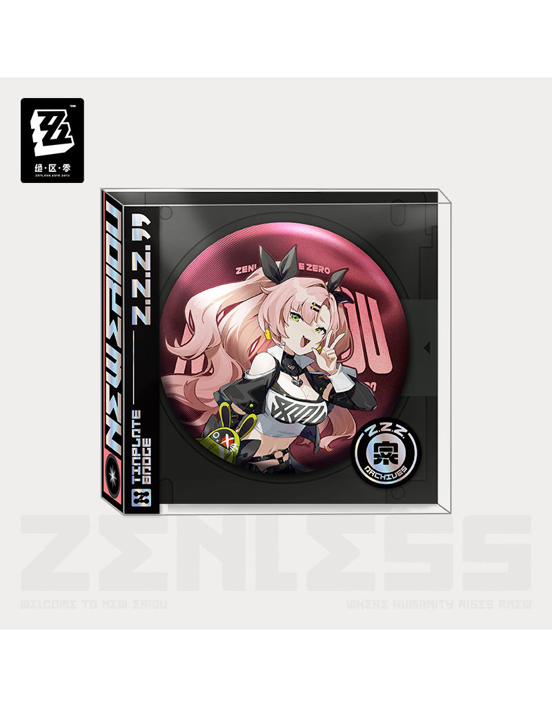 Zenless Zone Zero Cunning Hares/Gentle House Portrait Can Badge