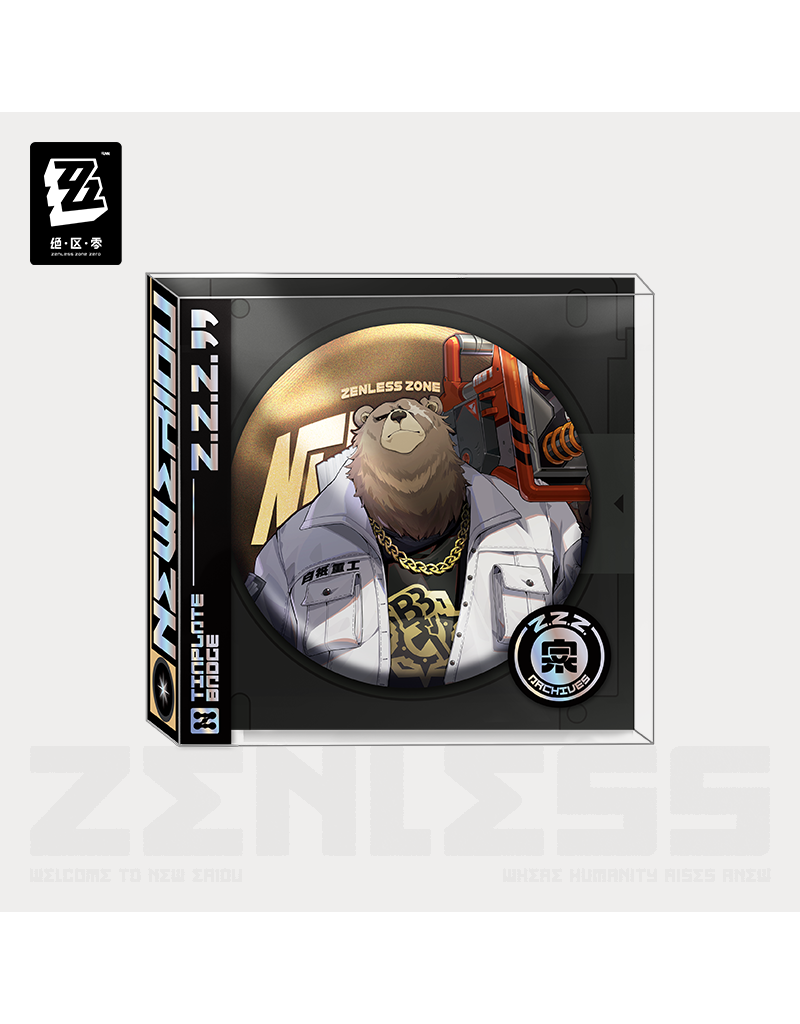 Zenless Zone Zero Belobog Heavy Industries Portrait Can Badge