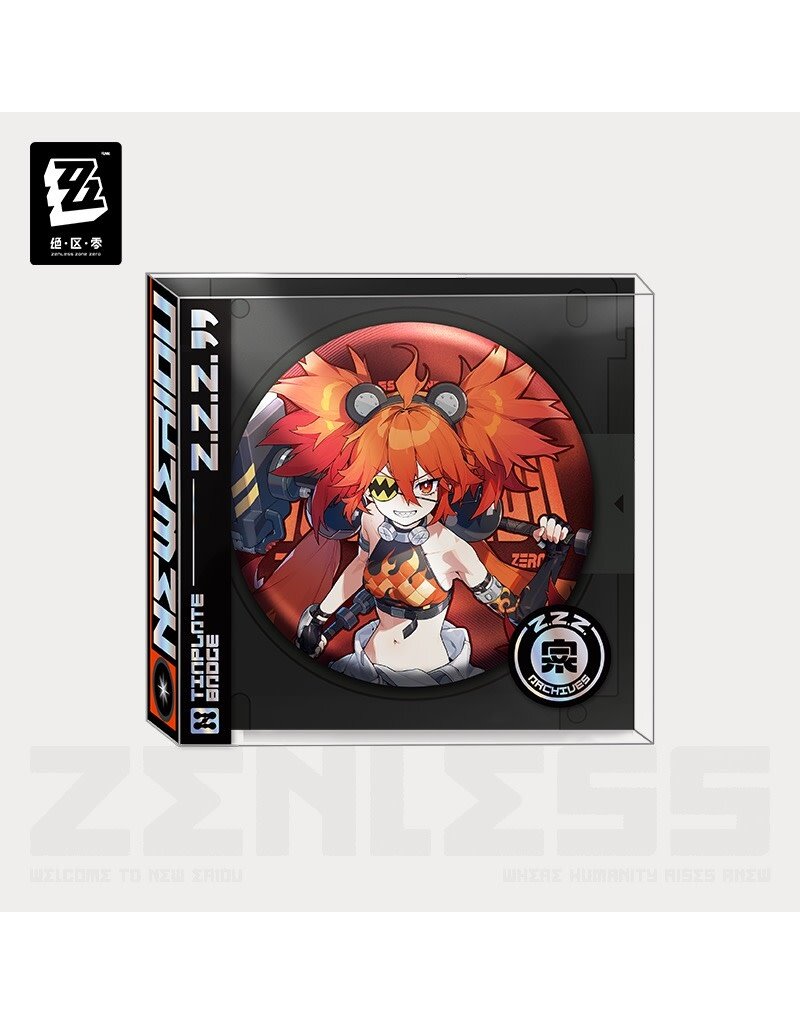 Zenless Zone Zero Belobog Heavy Industries Portrait Can Badge