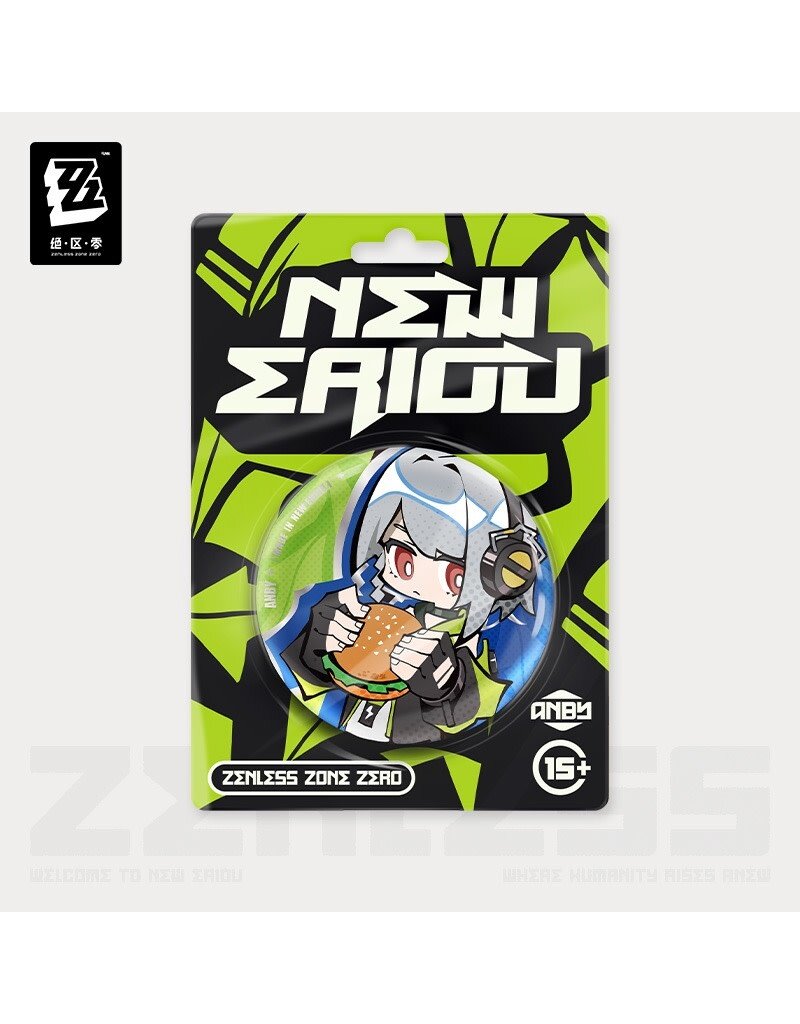 Zenless Zone Zero Cunning Hares/Gentle House New Eridu Can Badge