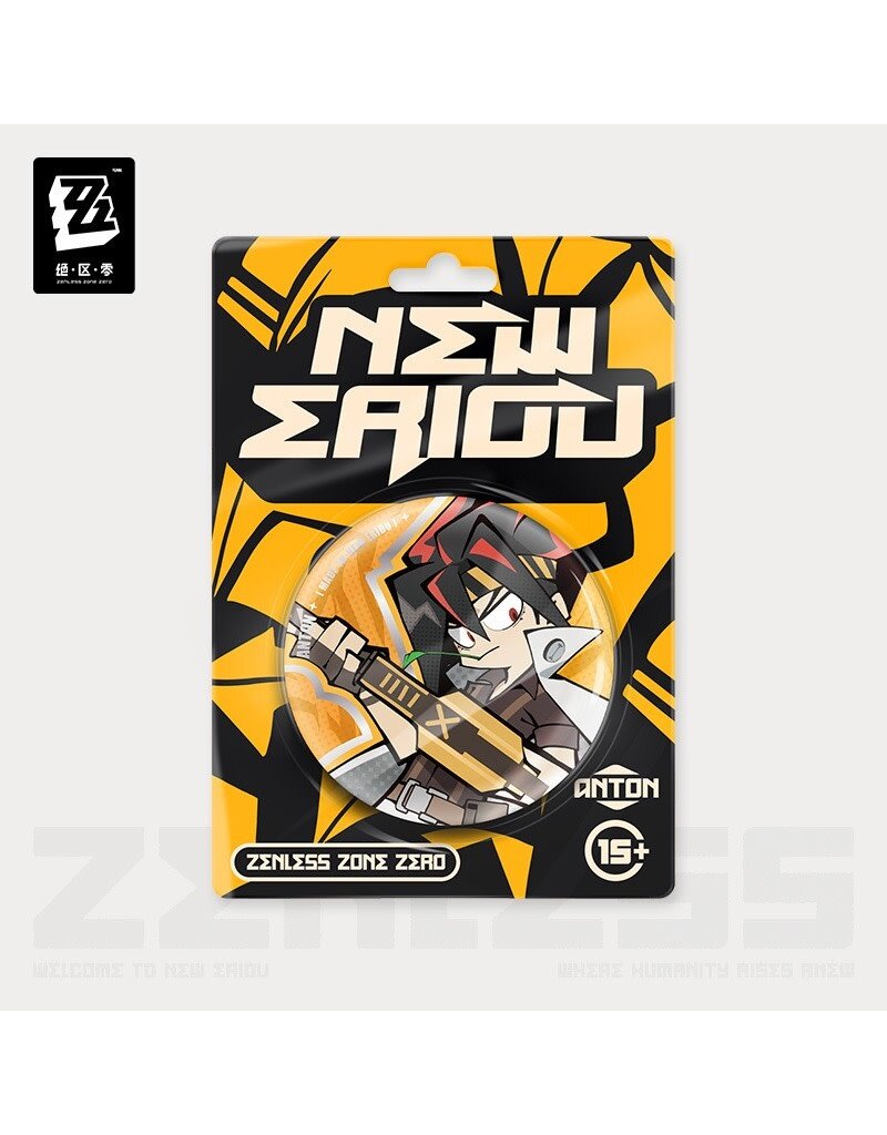 Zenless Zone Zero Belobog Heavy Industries New Eridu Can Badge