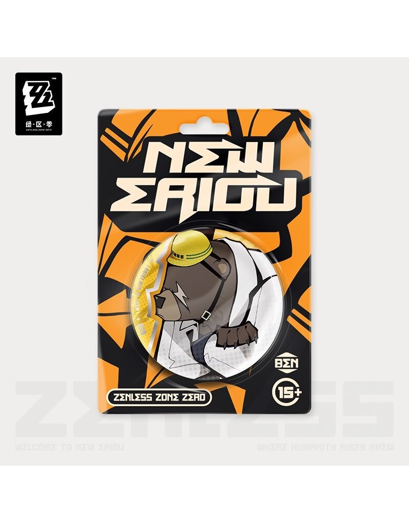 Zenless Zone Zero Belobog Heavy Industries New Eridu Can Badge