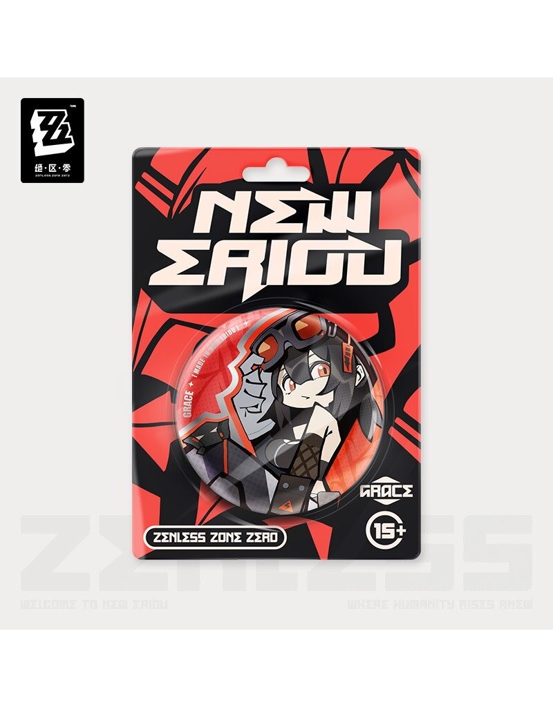 Zenless Zone Zero Belobog Heavy Industries New Eridu Can Badge