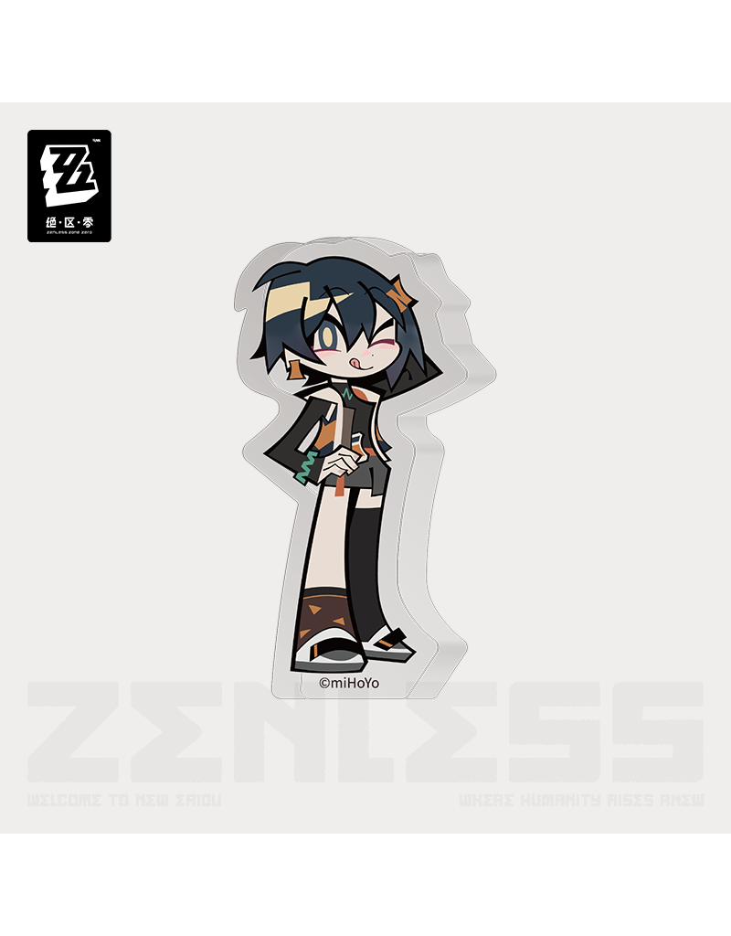 Zenless Zone Zero Protagonist Acrylic Block