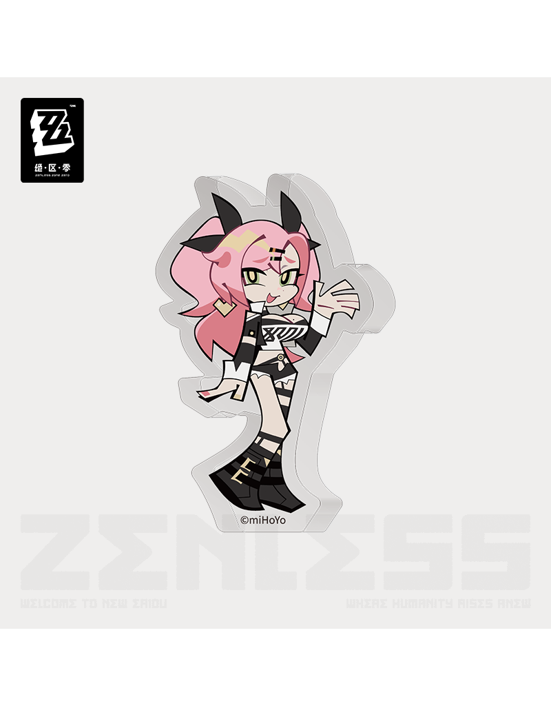 Zenless Zone Zero Cunning Hares/Gentle House Acrylic Block