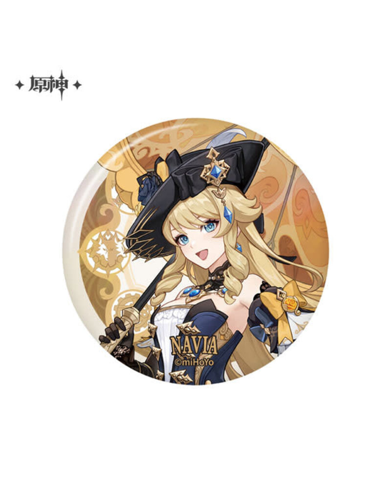 Genshin Impact Court of Fontaine Series Chara Can Badge