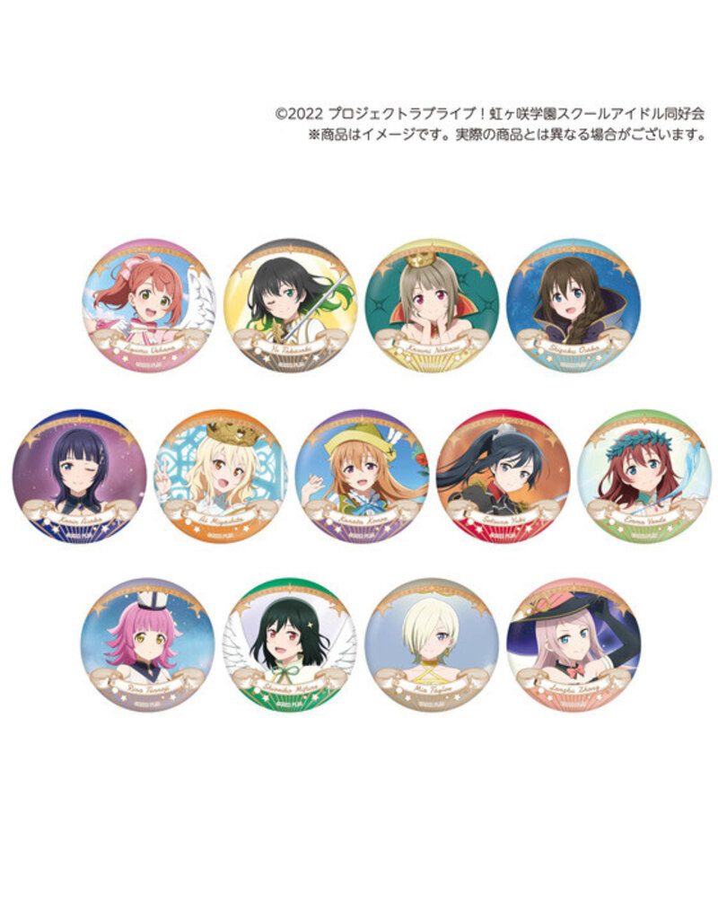 Bandai Namco Love Live! Nijigasaki HS Tarot Motif Can Badge