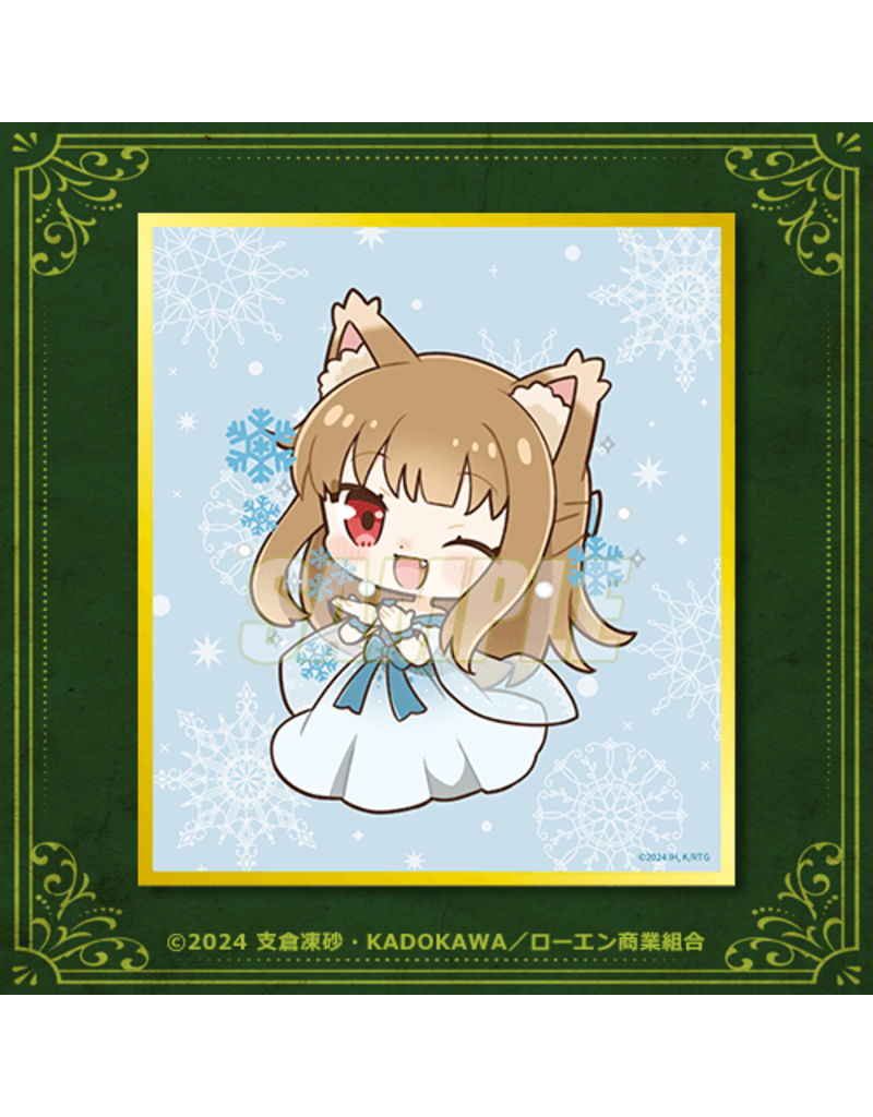 Kadokawa Spice and Wolf Ichibankuji Shikishi