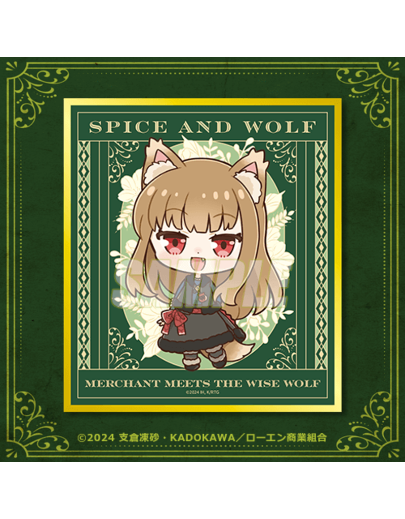 Kadokawa Spice and Wolf Ichibankuji Shikishi